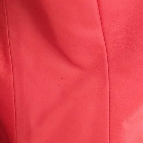 DDP French Clothing Company Red Leather Jacket - Picture 5 of 8